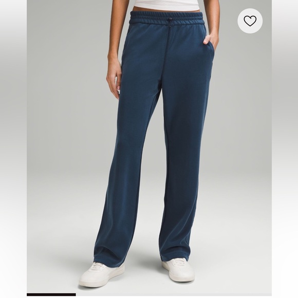 lululemon athletica Pants - Lululemon Softstreme Wide Leg Pants, True Navy